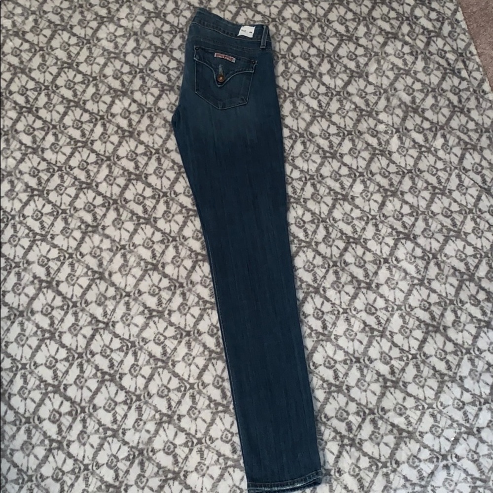 Straight leg designer denim